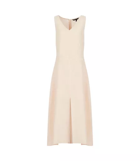 Womens/ladies V Neck Jumpsuit Nude Armani Exchange