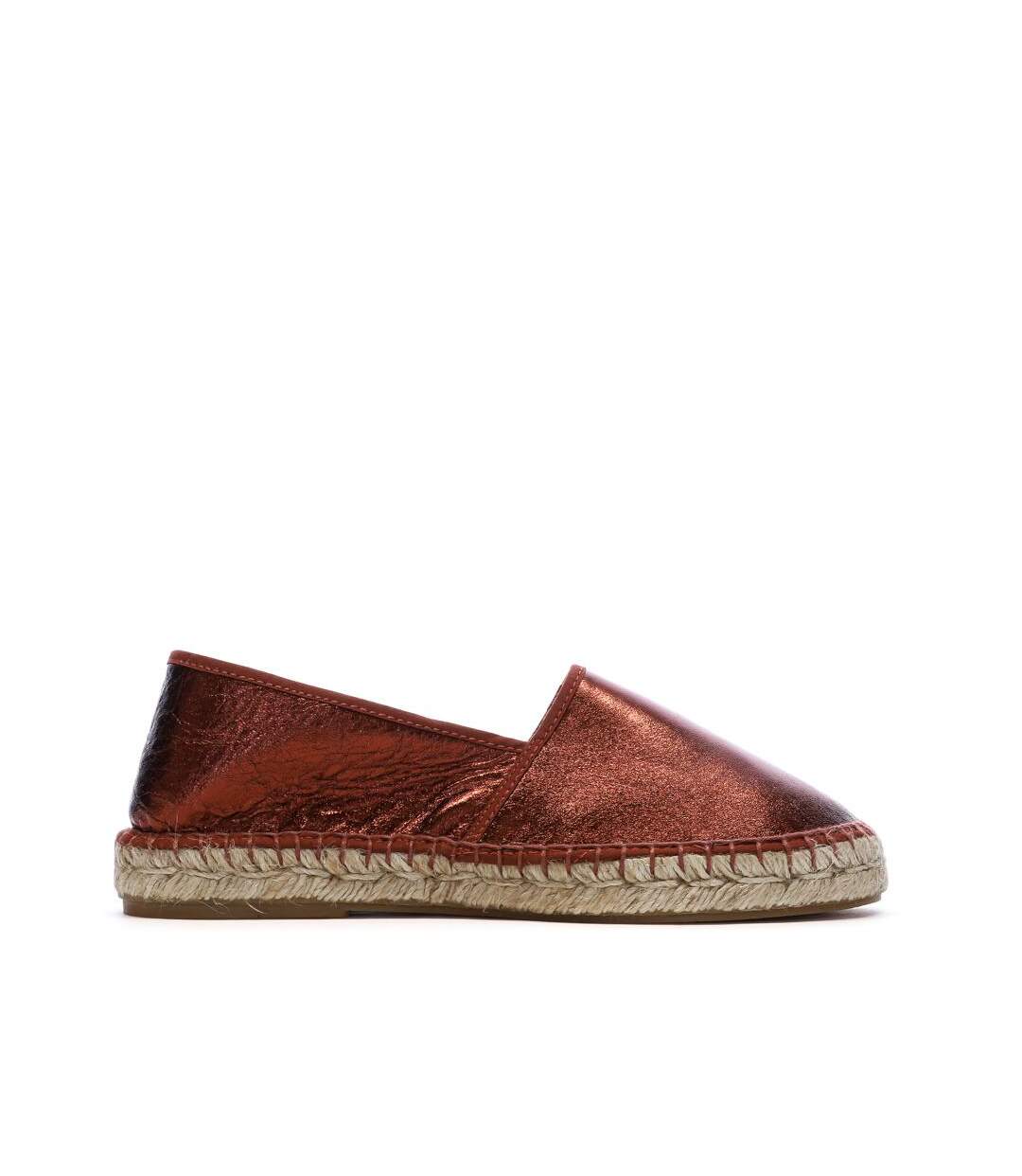 Espadrilles marron métallisé femme pare gabia anaia-2