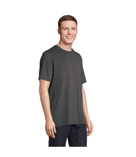 T-shirt Tuner Adulte Charbon Chiné SOLS