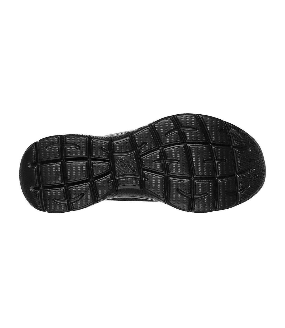 Mens Summits Diamond Dream Slip-in Casual Shoes Triple Black Skechers-3