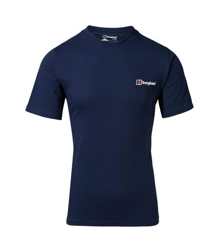 T-shirt Style Logo Homme Bleu Foncé Berghaus