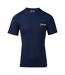 T-shirt Style Logo Homme Bleu Foncé Berghaus-1