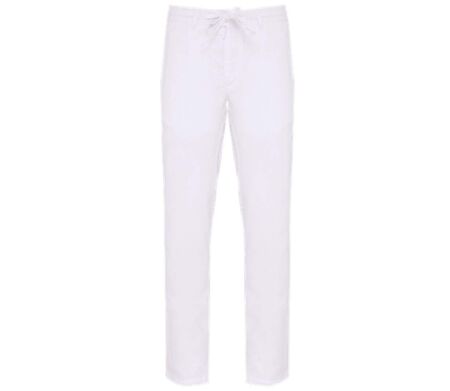 Pantalon en lin - Homme - PATS732 - blanc