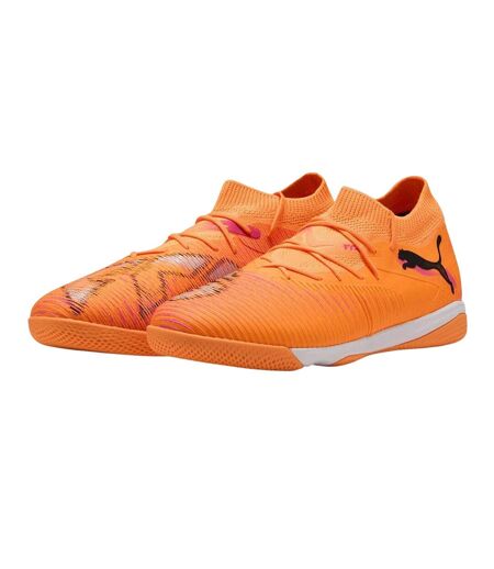 Mens Future 8 Match Flat Indoor Football Shoes Heat Fire Pumice Puma
