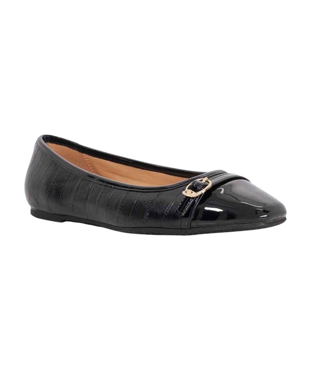 Ballerines Lo Habitats Femme Noir Dune London-1