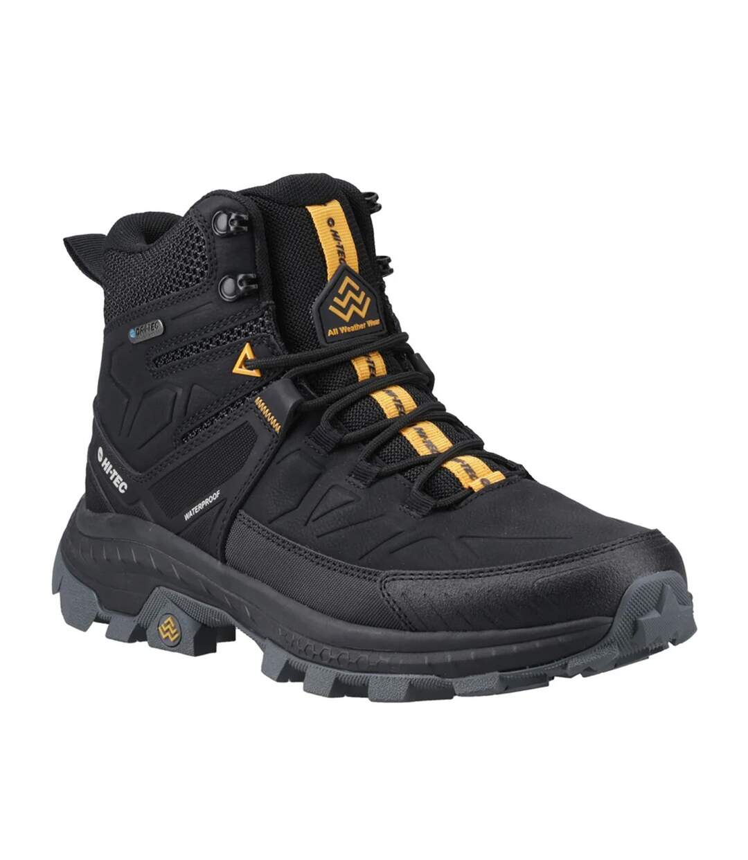 Bottines De Randonnée Rainier Homme Noir Hi-Tec-1
