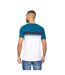 Mens Kemble T-shirt Teal Navy Bewley & Ritch-3