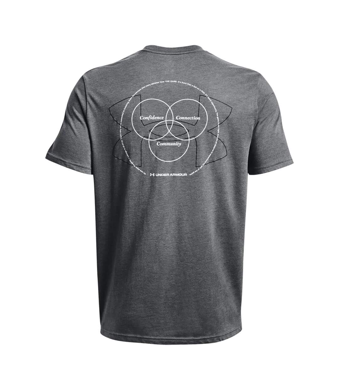 T-shirt Ccc Homme Gris Under Armour-2