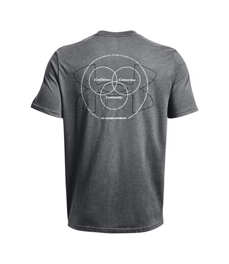 T-shirt Ccc Homme Gris Under Armour