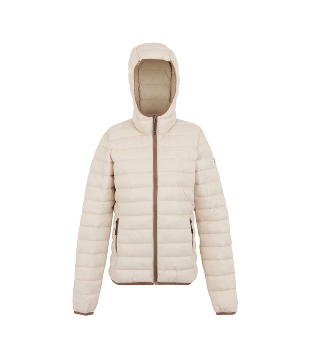 Womens/ladies Marizion Hooded Padded Jacket Perfectly Pale Regatta-2