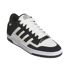 Baskets Rapid Court Homme Noir Blanc Adidas-4
