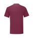 T-shirt Iconic Homme Bordeaux Fruit Of The Loom-2