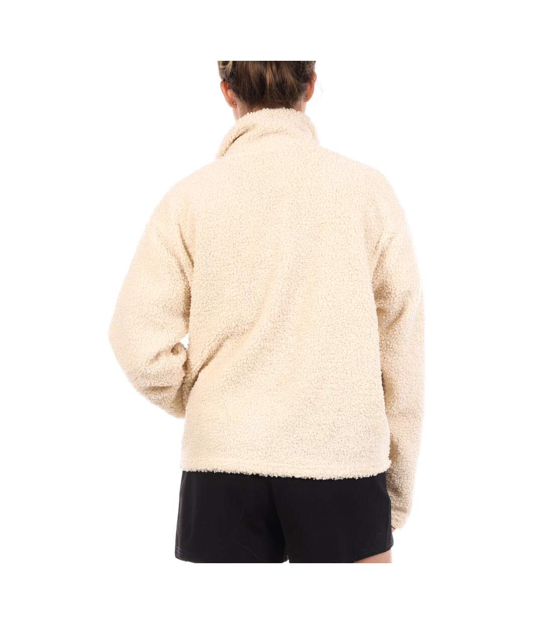 Sweat beige femme pieces pckatty-2