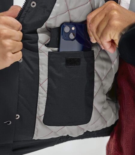 Le Blouson Microtech à Capuche et Fausse Fourrure Amovible