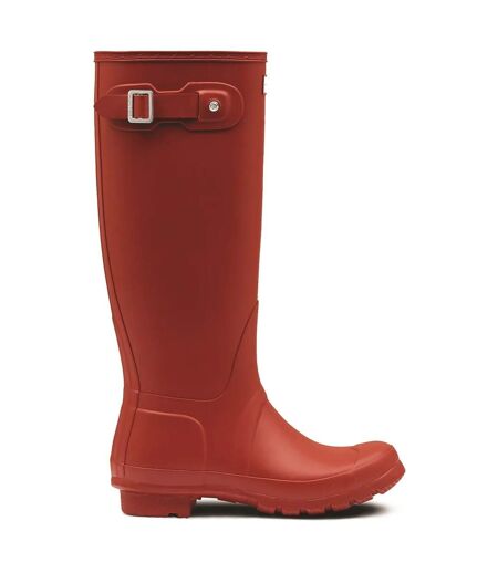 Bottes de pluie original femme rouge Hunter