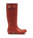 Bottes de pluie original femme rouge Hunter-3