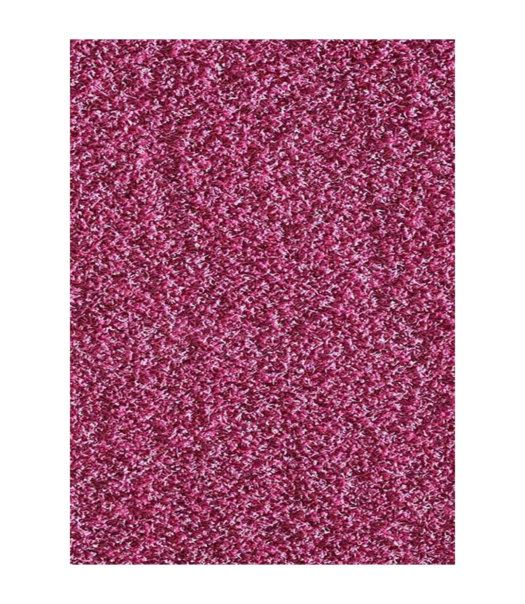 Tapis shaggy tissé motif uni BASIC-3