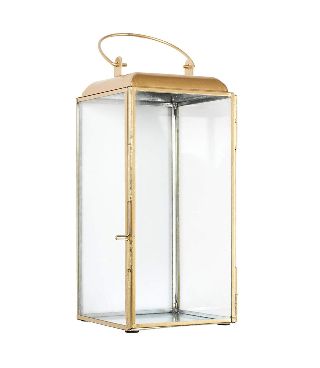 Lanterne Déco en Métal Girotto 30cm Or-1
