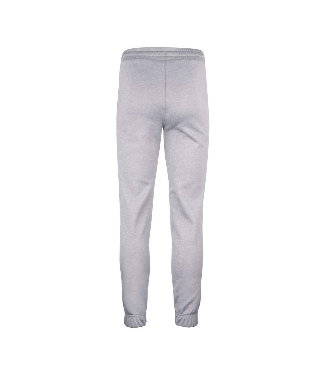Pantalon De Jogging Basic Active Adulte Gris Chiné Clique-2