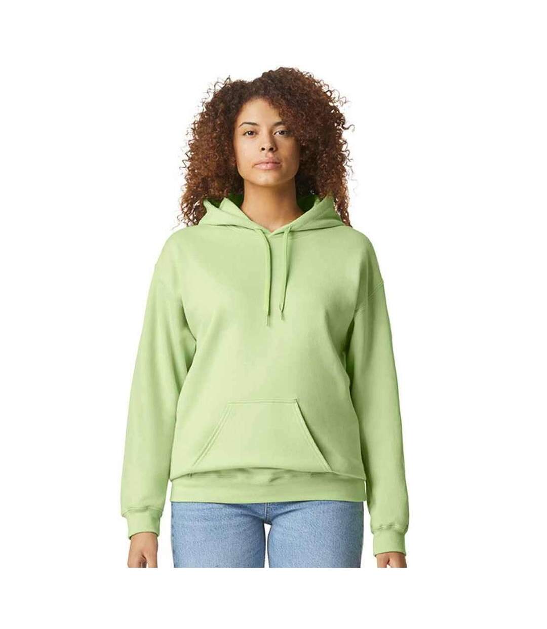 Unisex softstyle midweight hoodie pistachio Gildan-1