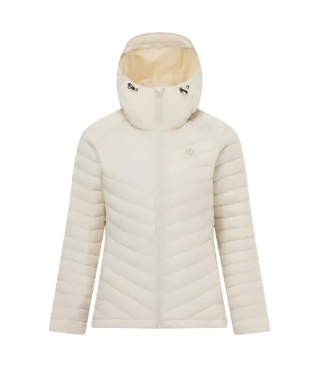 Veste Matelassée Isolante À Capuche Air Lite Femme Crème Dare 2B