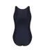 Maillot De Bain 1 Pièce Xtra Life Femme Bleu Marine Slazenger-2