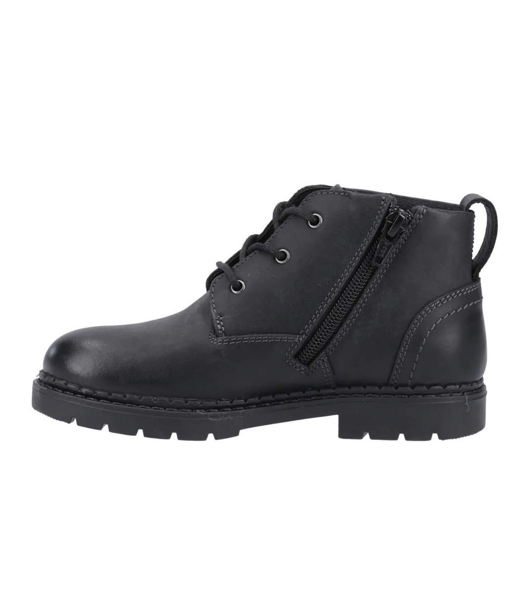 Bottes mini presley garçon noir Hush Puppies-3