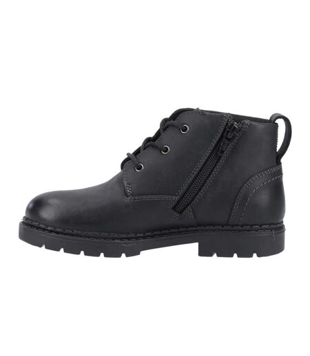 Bottes mini presley garçon noir Hush Puppies