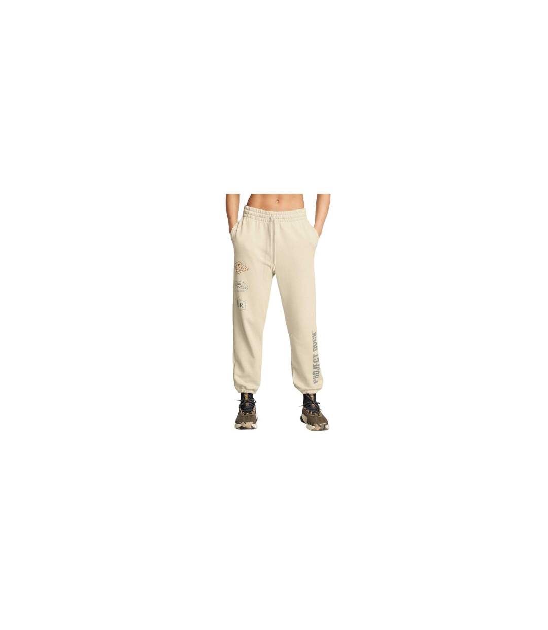 Pantalon De Jogging Project Rock Femme Marron Under Armour-1