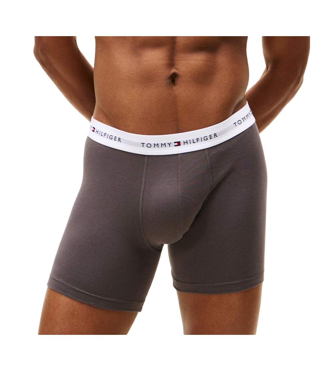 x3 boxer noir/gris/bleu homme tommy hilfiger um0um02941-2