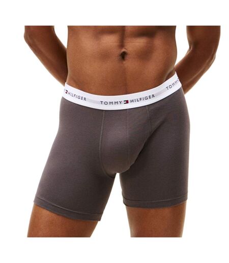 x3 boxer noir/gris/bleu homme tommy hilfiger um0um02941
