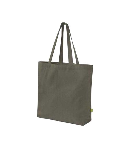 Earthaware Organic Cotton Tote Bag One Size Olive Green Westford Mill