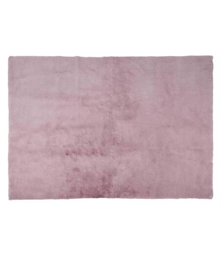 Tapis Imitation Fourrure Fin 120x170cm Rose