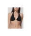 Haut maillot de bain triangle convertible Blue Sense Luna Splendida noir-1