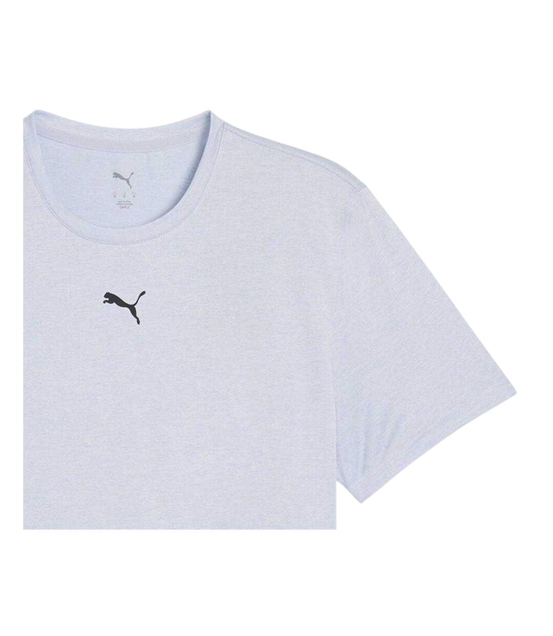 Mens Essentials Logo Regular T-shirt Grey Heather Puma-2
