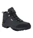 Great Outdoors Mens Burrell Leather Hiking Boots Black Regatta-1