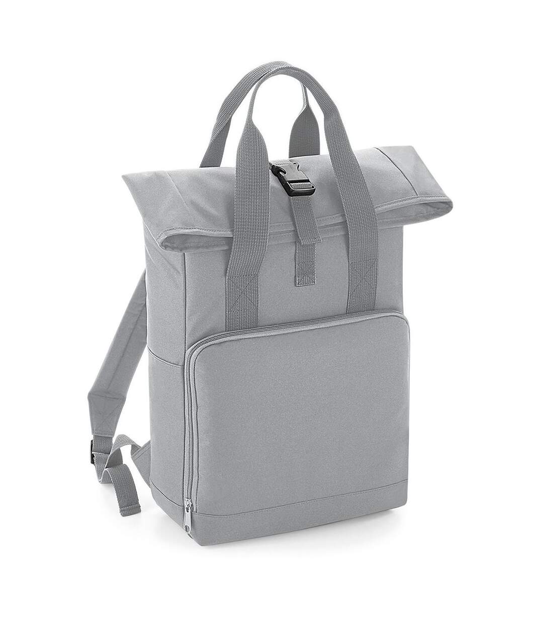 Sac à dos urbain rolltop et poignées - 14 litres - BG118 - gris clair-1