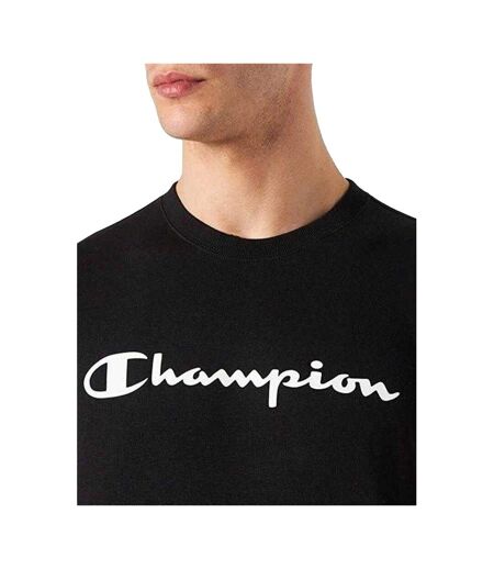 Sweat Motif/style Logo Homme Noir Champion