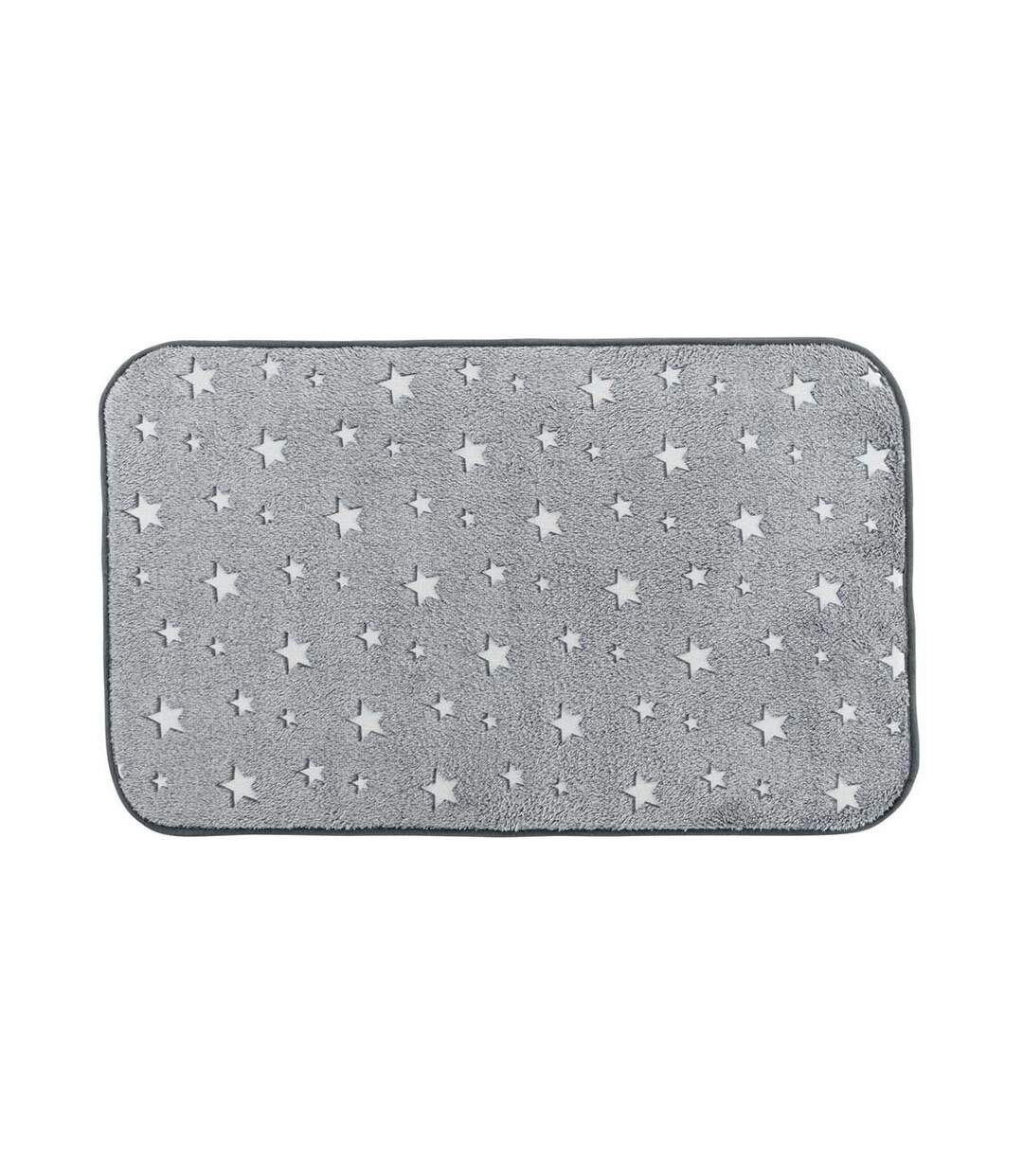 Tapis Enfant Phosphorescent Fluo 50x80cm Gris-1