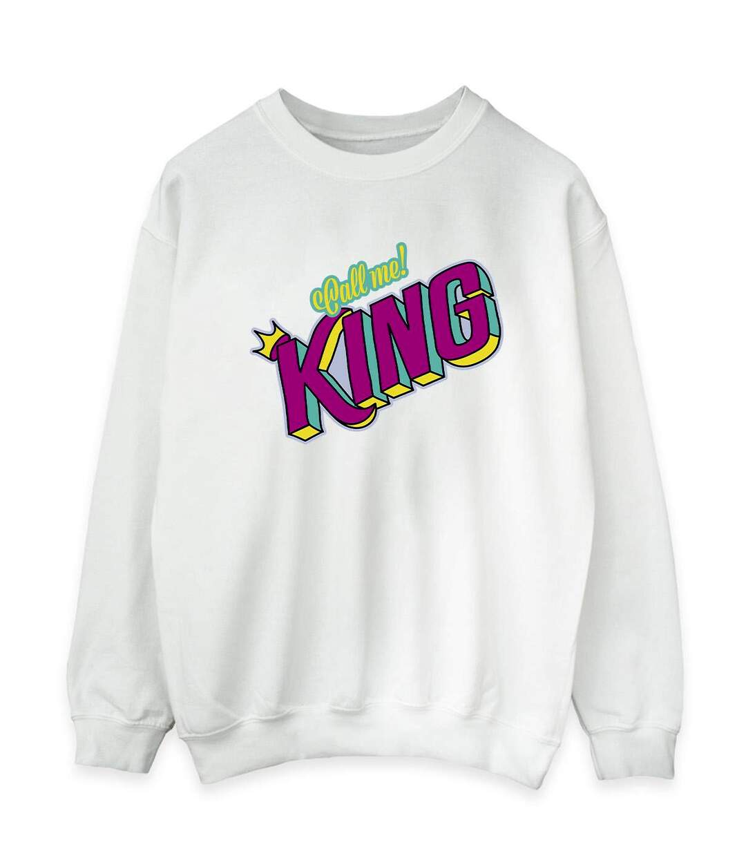 Disney Sweat Womens/Ladies The Lion King Classic King (Blanc) - UTBI22388-1