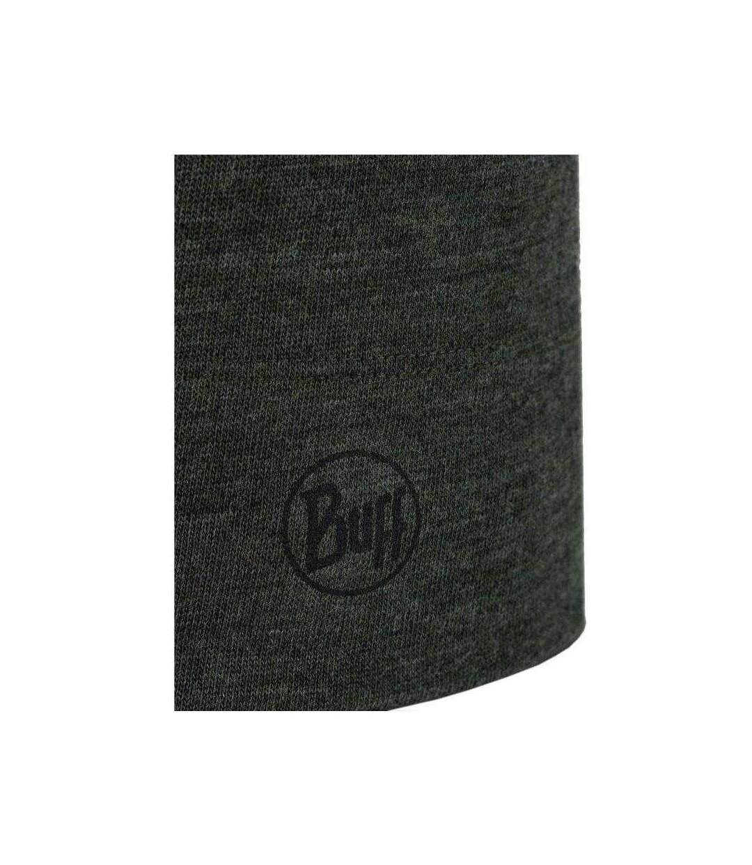 Unisex Adult Merino Wool Beanie Grey Silver Buff-4