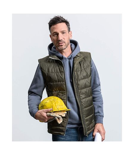 Doudoune Sans Manches Nano Homme Vert Foncé Russell