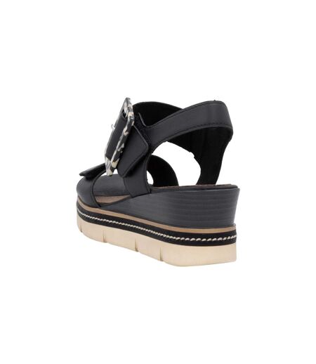 Sandales Compensé Cuir Remonte