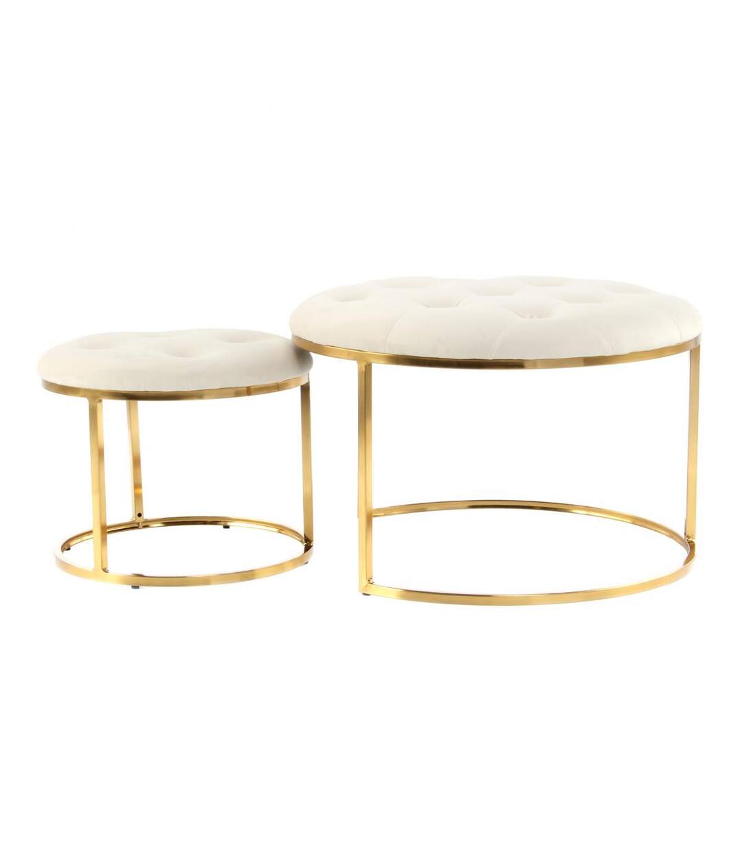 Tabouret semi artisanal LOT DE 2 ZADA