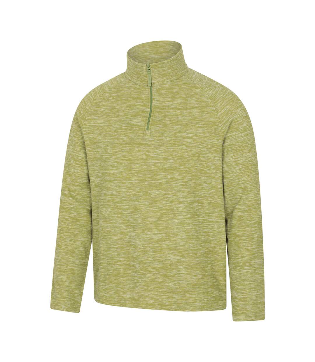 Mens Snowdon Ii Fleece Top Pale Green Mountain Warehouse-3