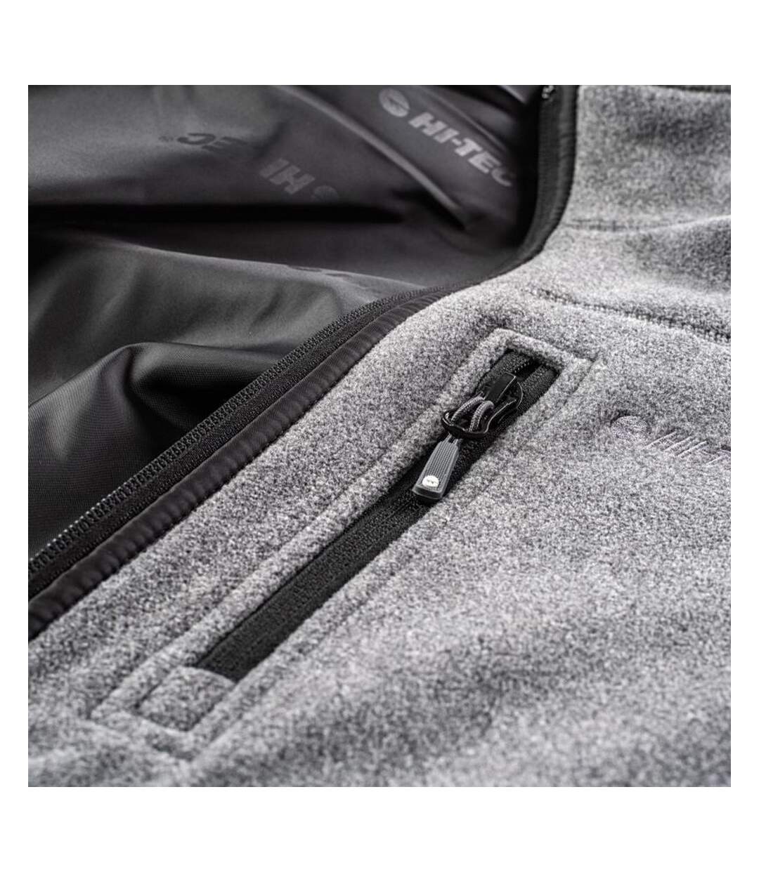 Veste Polaire Porto Homme Gris Hi-Tec-3