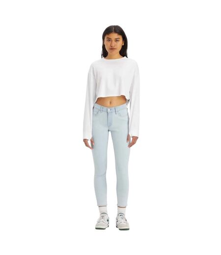 Womens/ladies 710 Faithfully Yours Skinny Jeans Light Blue Levis