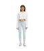 Womens/ladies 710 Faithfully Yours Skinny Jeans Light Blue Levis-4