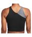 Débardeur Noir/Gris Femme Nike Crop Tank - L-2