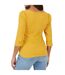 Haut Manches Bouffantes Motif/style Côtelé Femme Tournesol Brave Soul-3